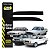 Jogo Calha Defletor Chuva ecoflex 40012A Gol G1 Voyage Parati Saveiro 87 A 94 quadrado - Imagem 1