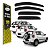Jogo Calha Defletor Chuva ecoflex 30010A Fox Cross Fox Spacefox 2004 a 2021 4 Portas - Imagem 1