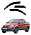 Jogo Calha Defletor Chuva ecoflex 40022A strada 2013 a 2019 3 portas - Imagem 1