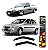 Jogo Calha Defletor Chuva ecoflex 40004A Corsa Pick-up Corsa 1994 a 2002 2 Portas - Imagem 1