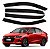 Jogo Calha Defletor Chuva ecoflex 80014A novo Onix Plus Sedan 2020 em diante - Imagem 1
