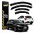 Jogo Calha Defletor Chuva ecoflex 80013A novo onix hatch 2020 em diante - Imagem 1