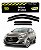 Jogo Calha Defletor Chuva ecoflex 16018A hb20 hatch 2020 a 2026 4 portas - Imagem 1