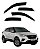 Jogo Calha Defletor Chuva ecoflex 16014A creta 2017 a 2011 4 portas - Imagem 1