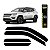 Jogo Calha Defletor Chuva ecoflex 25002A compass 2017 em diante 4 portas - Imagem 1