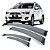 Jogo Calha Defletor Chuva ecoflex 13004A asx 2010 a 2019 4 portas - Imagem 1