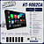 Central Multimidia Mp5 H-tech HT-9002CA 9 polegadas com camera de ré tela de Vidro 1din Usb Aux Bluetooth espelhamento car play android auto com e sem fio - Imagem 2