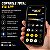 Kit par lâmpada ultra led AI shocklight hb3 5000lm 52 a 75w com aplicativo e sistema inteligente - Imagem 2