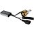 Kit par lâmpada ultra led AI shocklight hir2 9012  5000lm 52 a 75w com aplicativo e sistema inteligente - Imagem 6