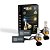 Kit par lâmpada ultra led AI shocklight hir2 9012  5000lm 52 a 75w com aplicativo e sistema inteligente - Imagem 1