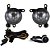 Kit farol milha auxiliar led shocklight Fastback 2026 em diante SL-092210U botão touch - Imagem 1