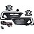 Kit farol milha auxiliar shocklight New Civic 2020 em diante SL-112210 - Imagem 1