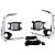 Kit farol milha auxiliar led shocklight Corolla 2020 em diante SL-251510CR - Imagem 1