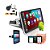 Central Multimídia 1 Din e-tech 10 polegadas combat rotate Mp5 rotativa Bluetooth com camera de ré espelhamento Android Auto Car Play sem fio - Imagem 1