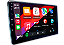 Central Multimidia H-tech Mp5 2 Din 9 polegadas IPS Slim espelhamento Carplay e Android Auto sem Fio - Imagem 1
