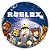 Painel Redondo - Roblox  - Sublimado 3D - Imagem 1