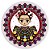Painel Redondo - Frida Kahlo - Sublimado 3D - Imagem 1