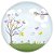Painel Redondo - Jardim - Sublimado 3D - Imagem 1