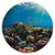 Painel Redondo - Fundo do Mar - Sublimado 3D - Imagem 1