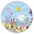 Painel Redondo - Fundo do Mar - Sublimado 3D - Imagem 1