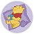 Painel Redondo - Ursinho Pooh - Sublimado 3D - Imagem 1
