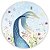 Painel Redondo - Sereia  - Sublimado 3D - Imagem 1