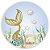 Painel Redondo - Sereia  - Sublimado 3D - Imagem 1