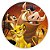 Painel Redondo - Rei Leao  - Sublimado 3D - Imagem 1