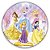 Painel Redondo - Princesas  - Sublimado 3D - Imagem 1