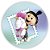 Painel Redondo - Agnes - Sublimado 3D - Imagem 1