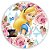 Painel Redondo - Alice  - Sublimado 3D - Imagem 1