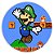 Painel Redondo - Painel Redondo - Super Mario - Luigi - Sublimado 3D - Imagem 1