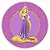 Painel Redondo - Painel Redondo - Rapunzel - Sublimado 3D - Imagem 1