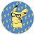 Painel Redondo - Painel Redondo - Pokemon  - Sublimado 3D - Imagem 1