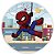 Painel Redondo - Painel Redondo - Homem Aranha Cute - Sublimado 3D - Imagem 1