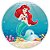 Painel Redondo - Painel Redondo - Ariel - Sublimado 3D - Imagem 1