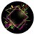 Painel Redondo - Neon  - Sublimado 3D - Imagem 1