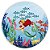 Painel Redondo - Ariel Pequena Sereia  - Sublimado 3D - Imagem 1