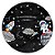 Painel Redondo - Astronauta - Sublimado 3D - Imagem 1