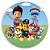 Painel Redondo - Patrulha Canina  - Sublimado 3D - Imagem 1