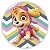 Painel Redondo - Patrulha Canina Skye - Sublimado 3D - Imagem 1