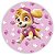 Painel Redondo - Patrulha Canina Skye - Sublimado 3D - Imagem 1
