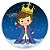 Painel Redondo - Pequeno Principe  - Sublimado 3D - Imagem 1