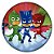 Painel Redondo - PJ Mask - Sublimado 3D - Imagem 1