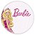 Painel Redondo - Barbie - Sublimado 3D - Imagem 1