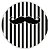 Painel Redondo - Bigode - Sublimado 3D - Imagem 1