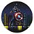 Painel Redondo - Capitao America  - Sublimado 3D - Imagem 1