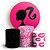 KIT Redondo e Trio - Barbie - Sublimado 3D - Imagem 1