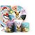 KIT Redondo Trio e Faixa - Pokemon - Sublimado 3D - Imagem 1