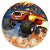 Painel Redondo - Blazer and Monster Machine - Sublimado 3D - Imagem 1
